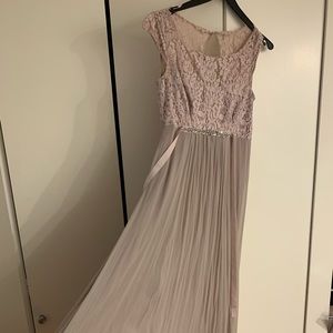 Worn once seraphine maternity formal evening gown